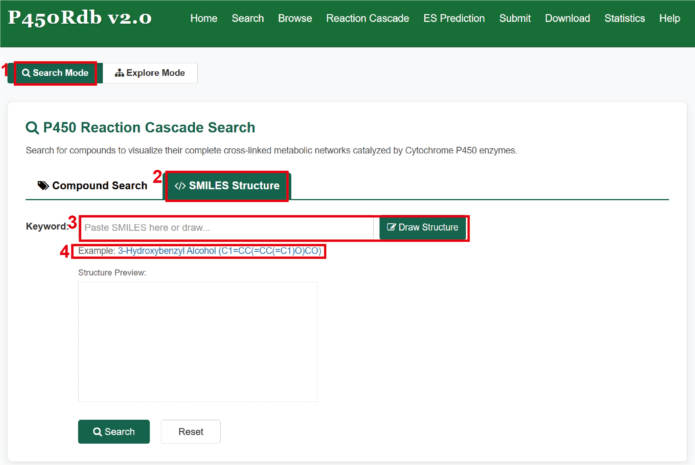 Reaction Cascade Search 2